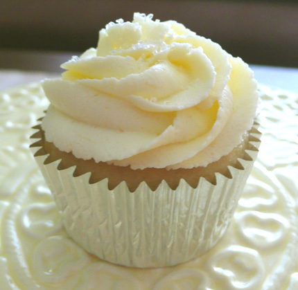 I made yellow cake cupcakes with creamcheese frosting my favorite